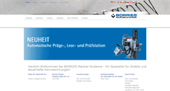 Desktop Screenshot of borries.com
