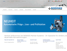 Tablet Screenshot of borries.com